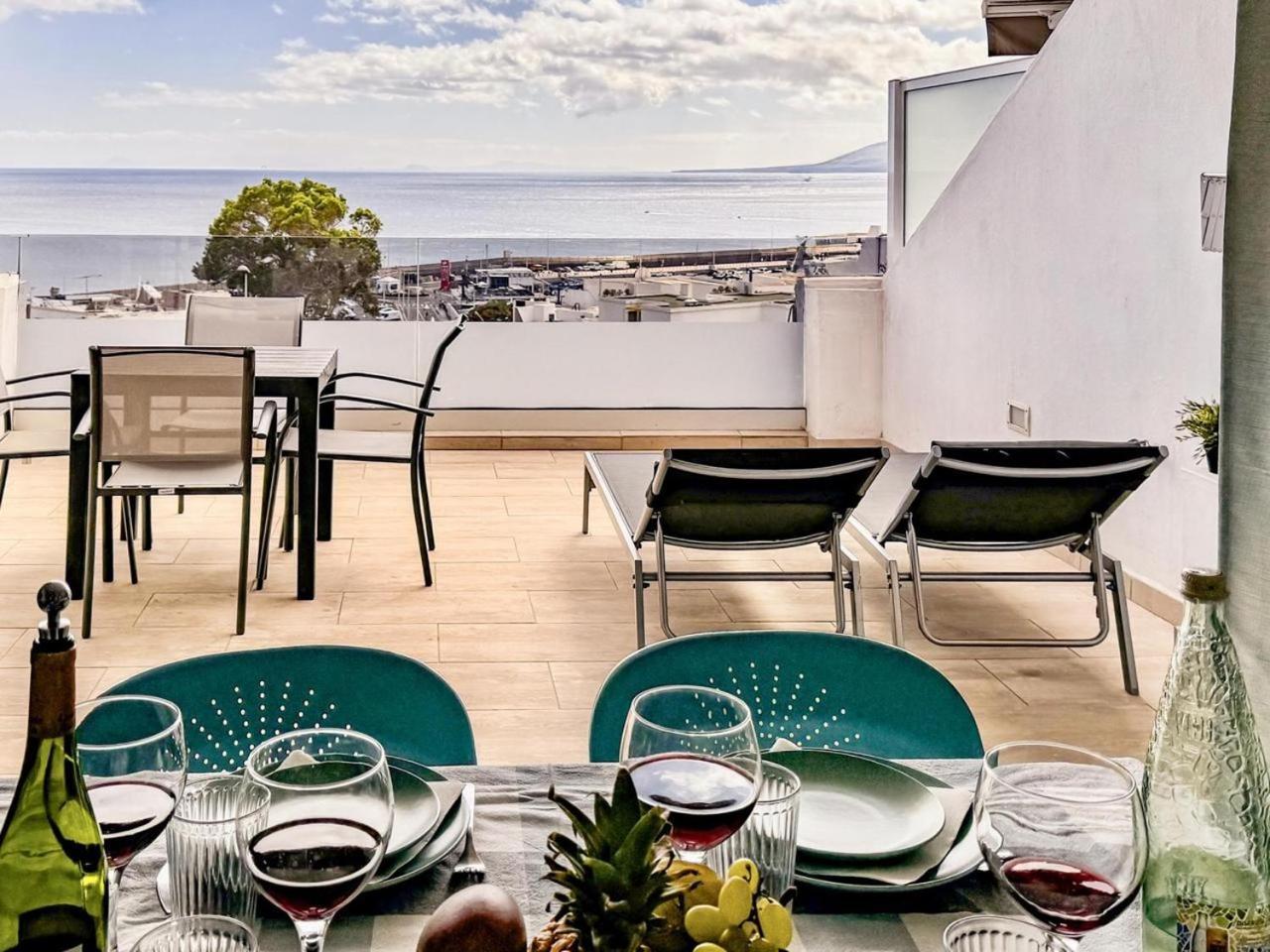 Villa Arthouse Sea View - Acquamarina E Zaffiro à Puerto del Carmen  Extérieur photo