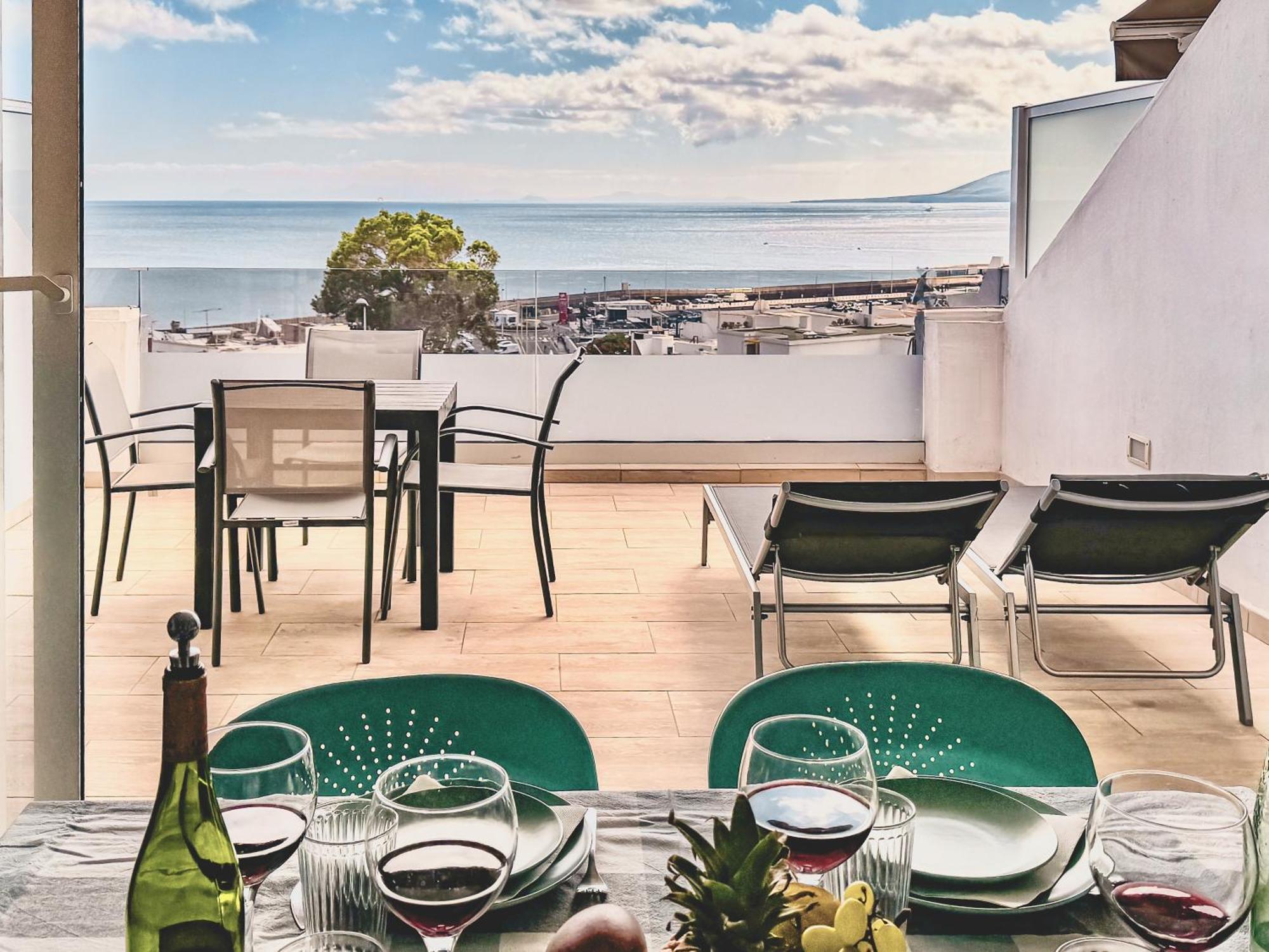 Villa Arthouse Sea View - Acquamarina E Zaffiro à Puerto del Carmen  Extérieur photo